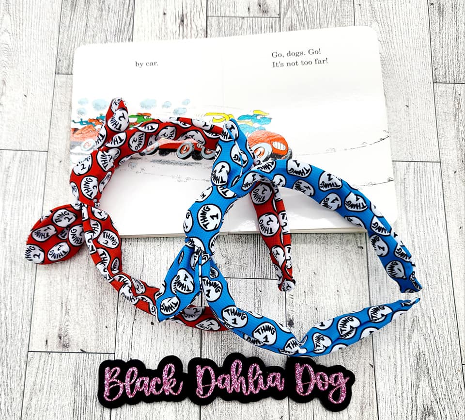 Read Across America Day Fabric Headbands