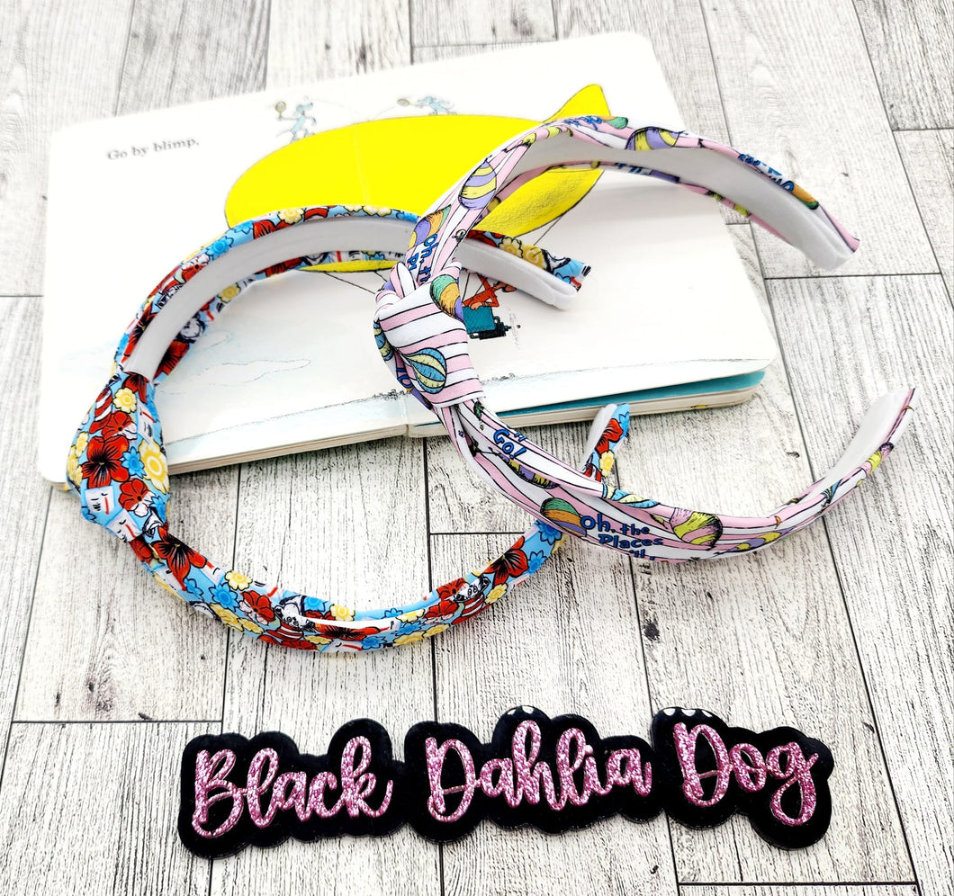Read Across America Day Fabric Headbands