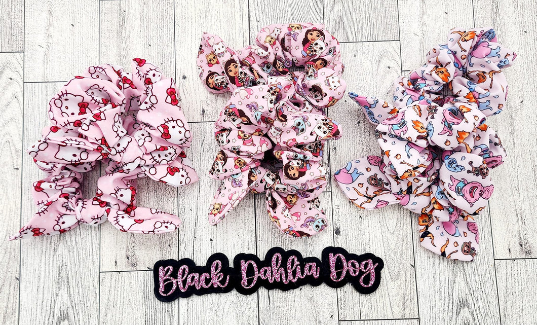 Favorite Things Fabric Scrunchies