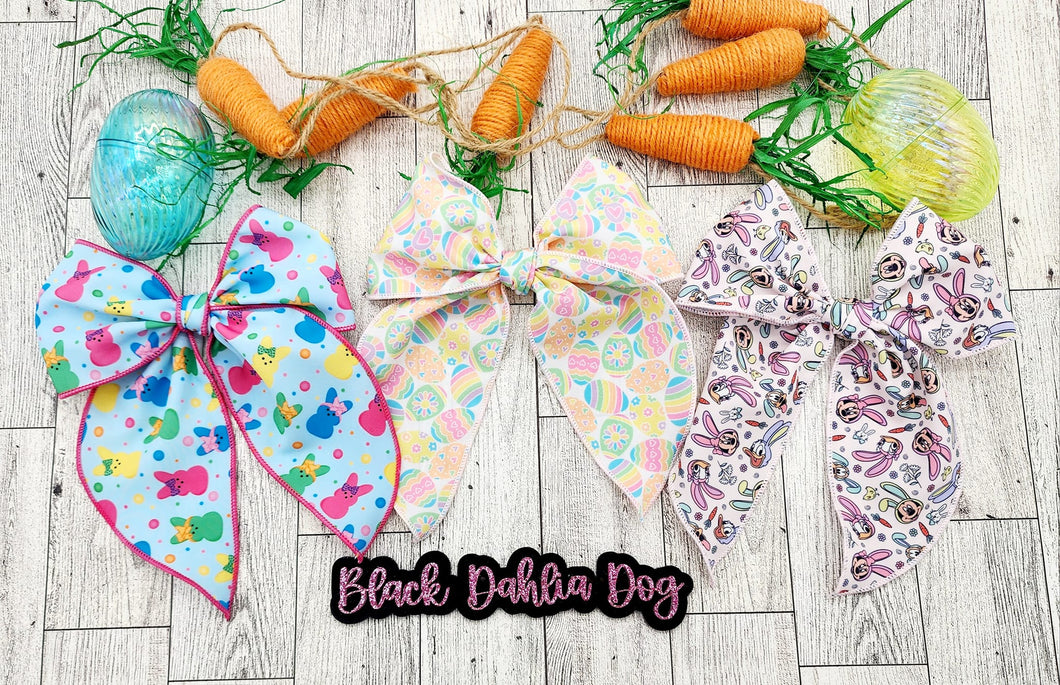 Easter Fabric Bows