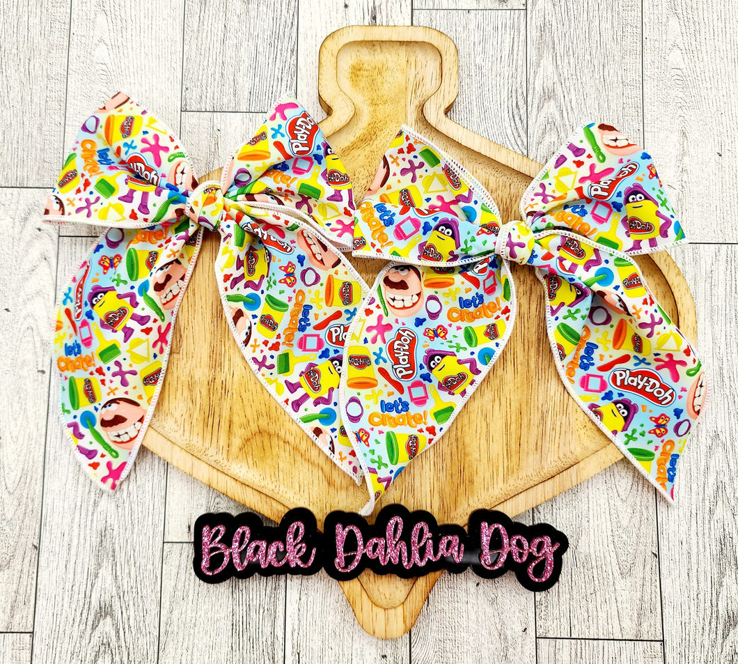 Play-Doh Fabric Bows