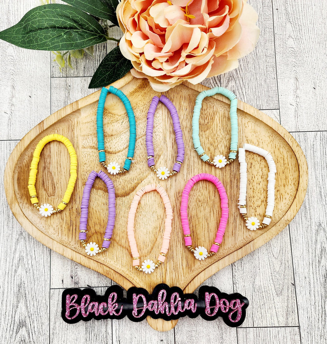 Daisy Adult Stretch Bracelet