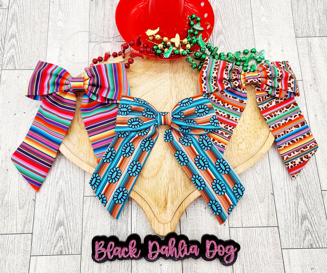 Fiesta Sailor Fabric Bows