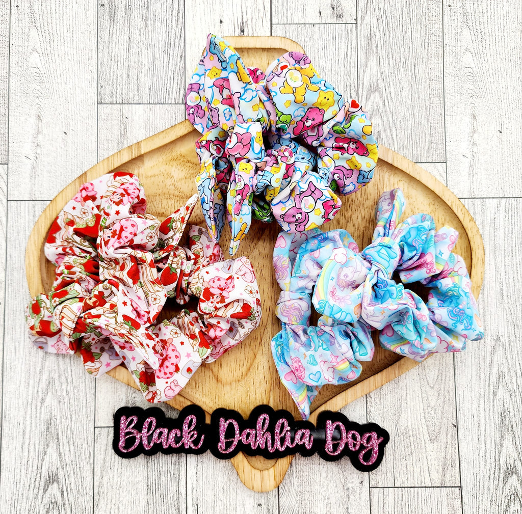 Favorite Characters Fabric Scrunchies