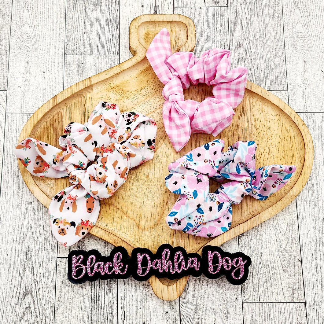 Spring Fabric Scrunchies
