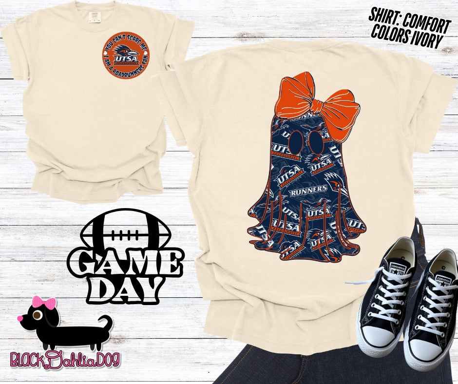 You Can't Scare Me I am a Roadrunners Fan Comfort Colors Adult Shirt