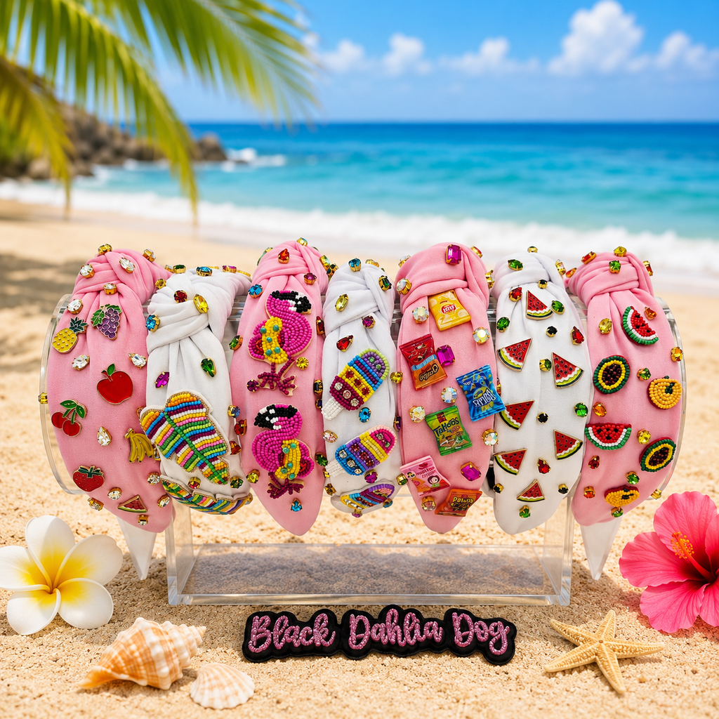Summer Fun Bling Accents Headbands