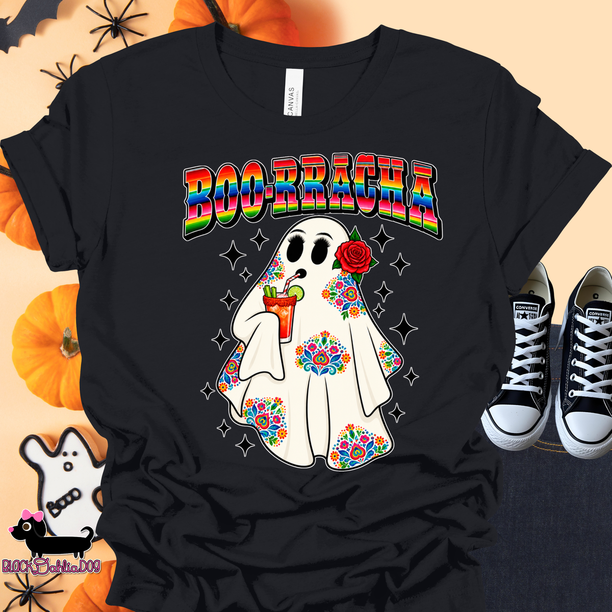 Boo-rracha Bella Canvas T-Shirt with Bling Accents