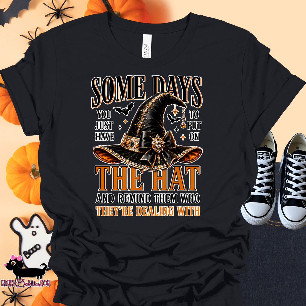 Some Days Bella Canvas T-Shirt with Bling Accents