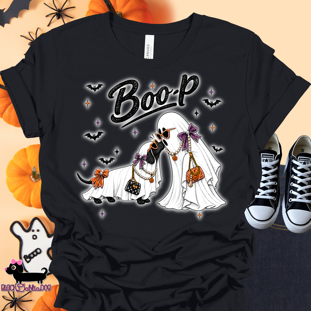 Boo-p Bella Canvas T-Shirt with Bling Accents
