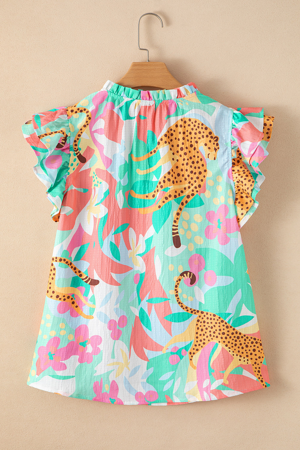 Safari Ruffle Blouse