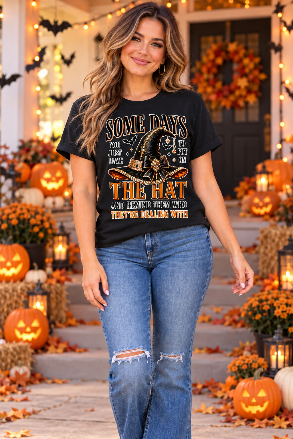 Some Days Bella Canvas T-Shirt with Bling Accents