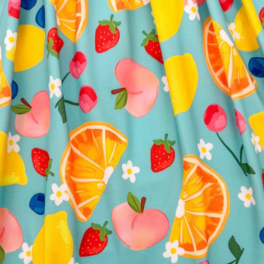 Women's Fruit Cocktail Summer Dress
