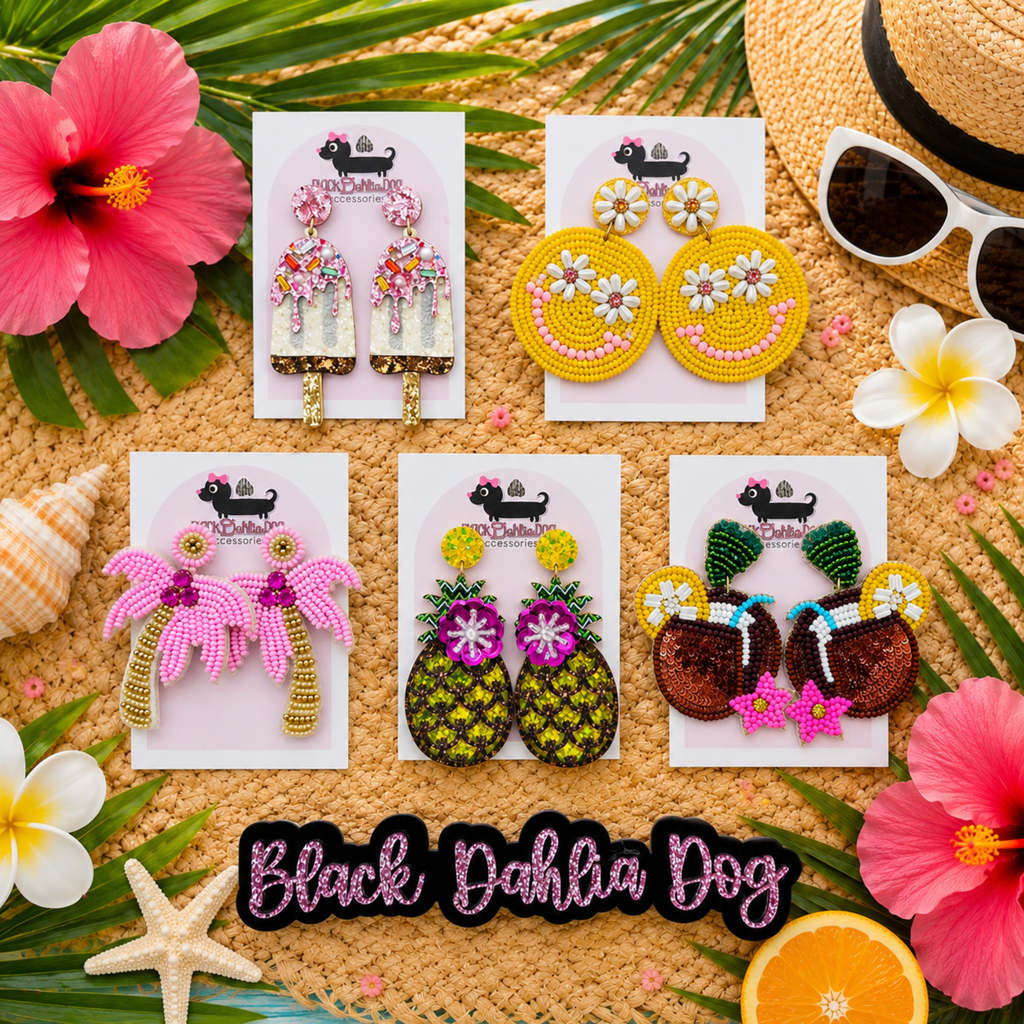 Summer Chic Multi Media Earrings