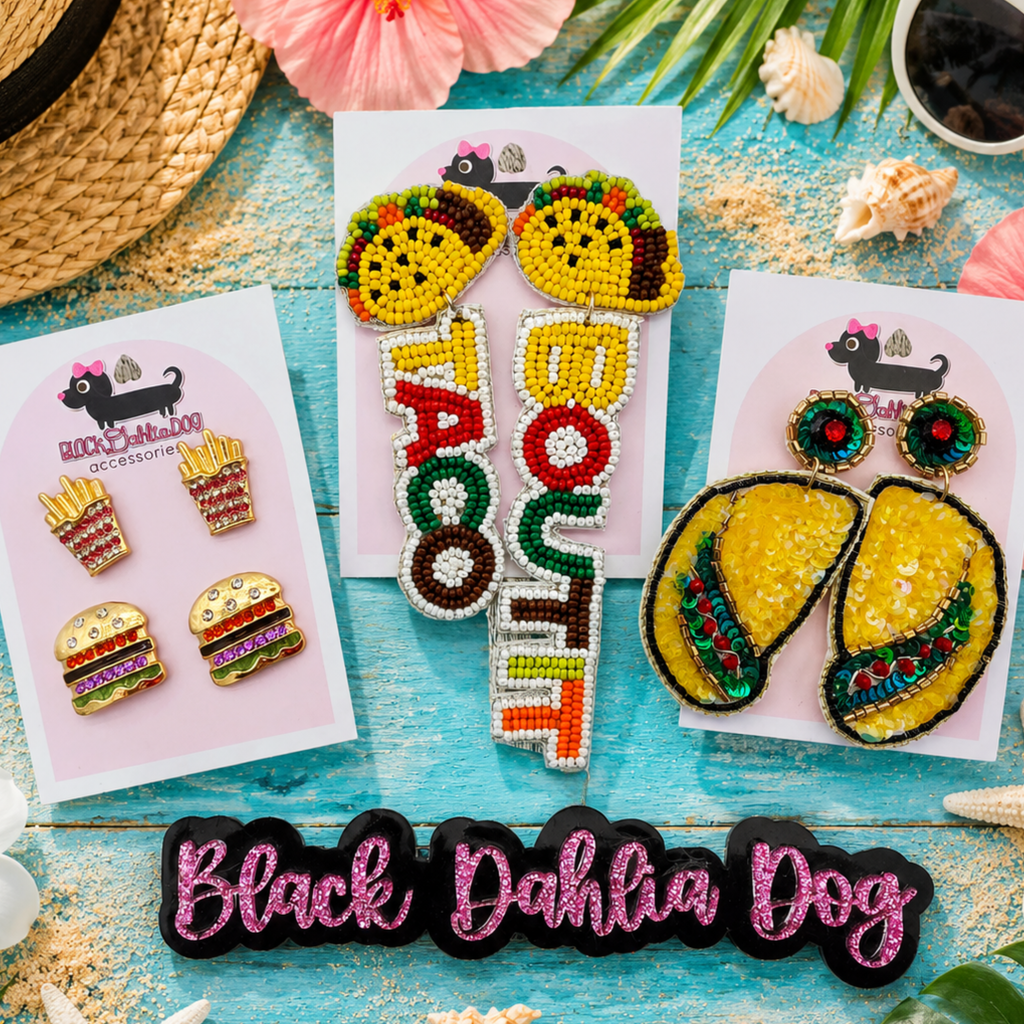 Summer Chic Multi Media Earrings