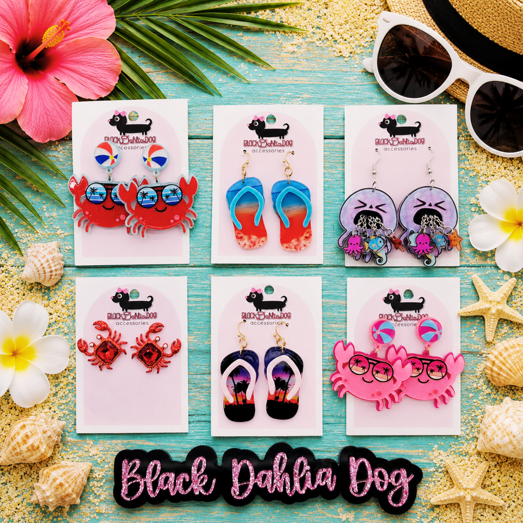Summer Chic Multi Media Earrings