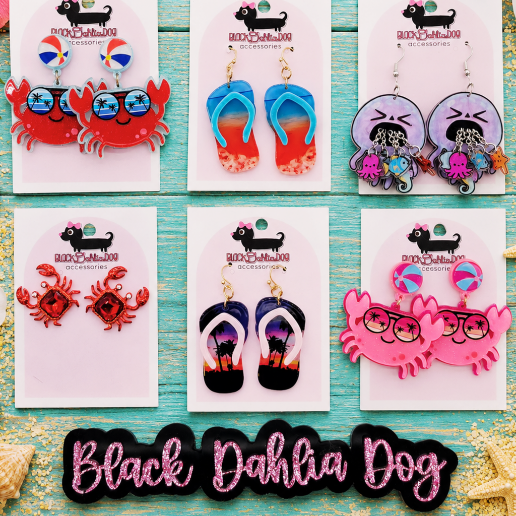 Summer Chic Multi Media Earrings