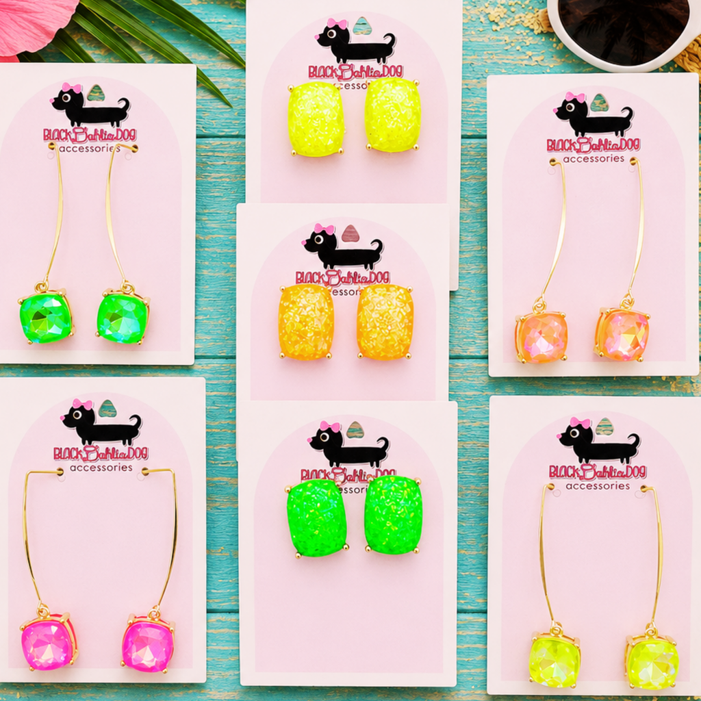 Summer Chic Multi Media Earrings