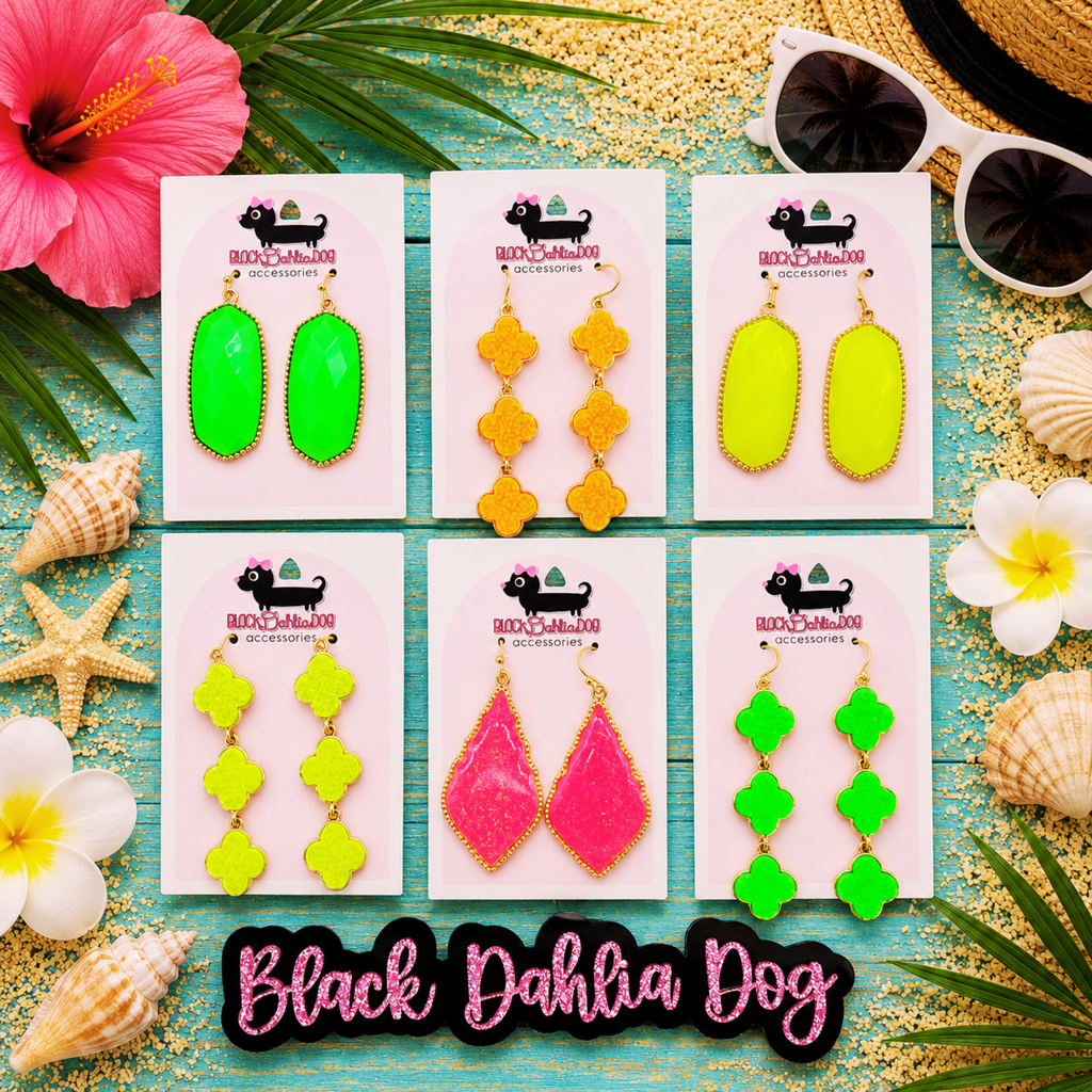 Summer Chic Multi Media Earrings