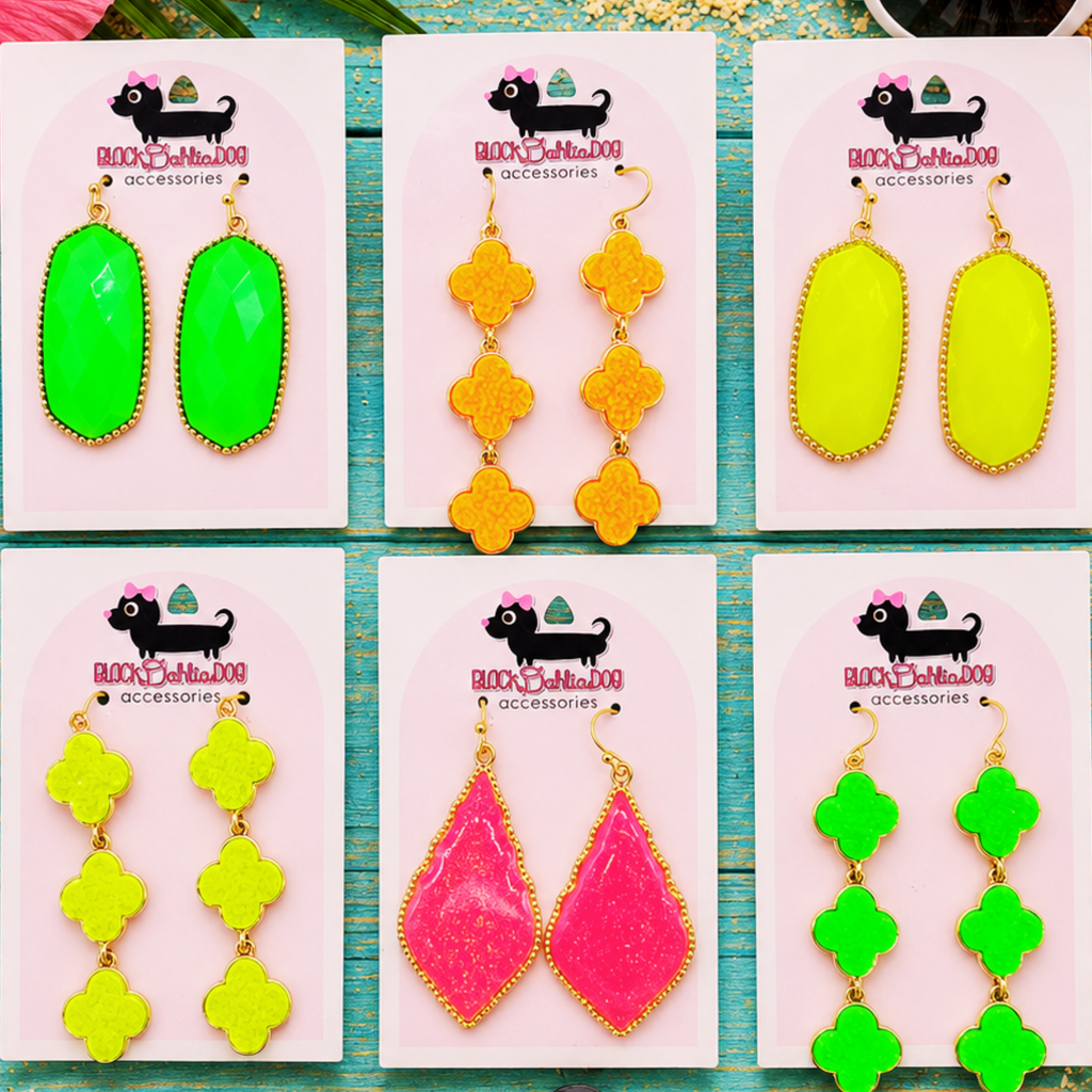 Summer Chic Multi Media Earrings
