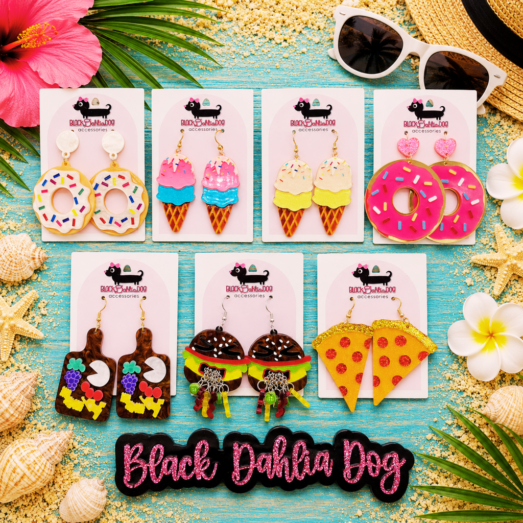 Summer Chic Multi Media Earrings