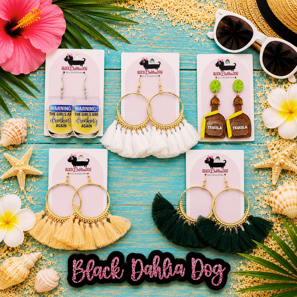 Summer Chic Multi Media Earrings
