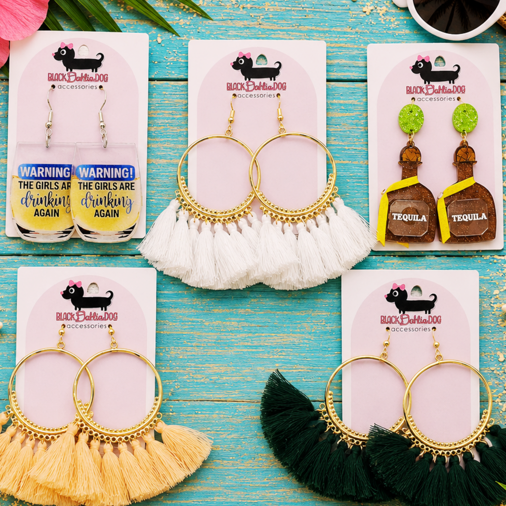 Summer Chic Multi Media Earrings
