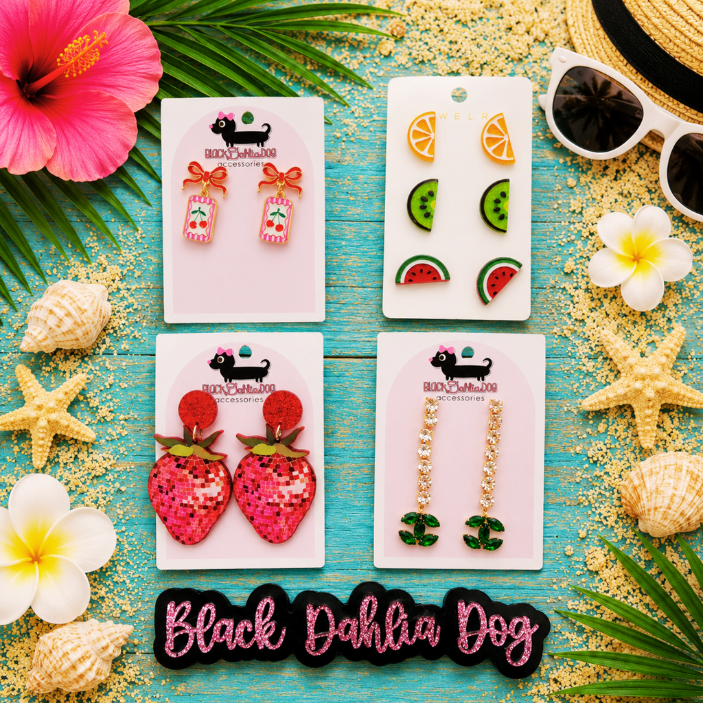 Summer Chic Multi Media Earrings