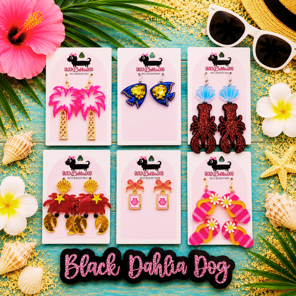 Summer Chic Multi Media Earrings