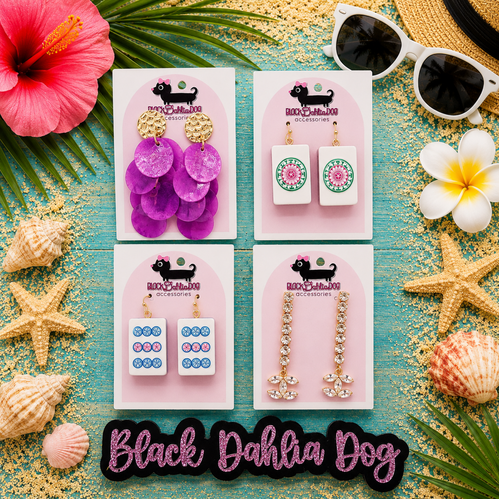 Summer Chic Multi Media Earrings