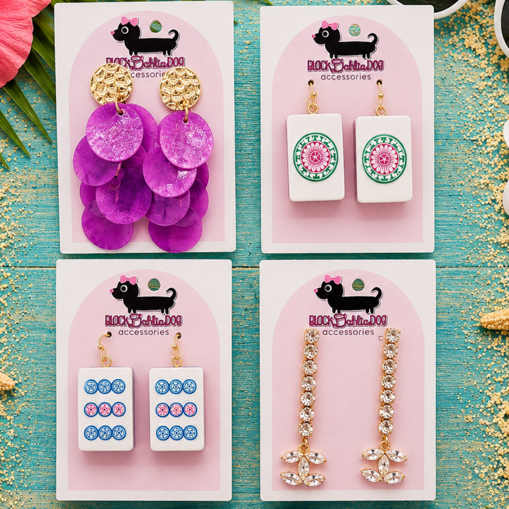Summer Chic Multi Media Earrings