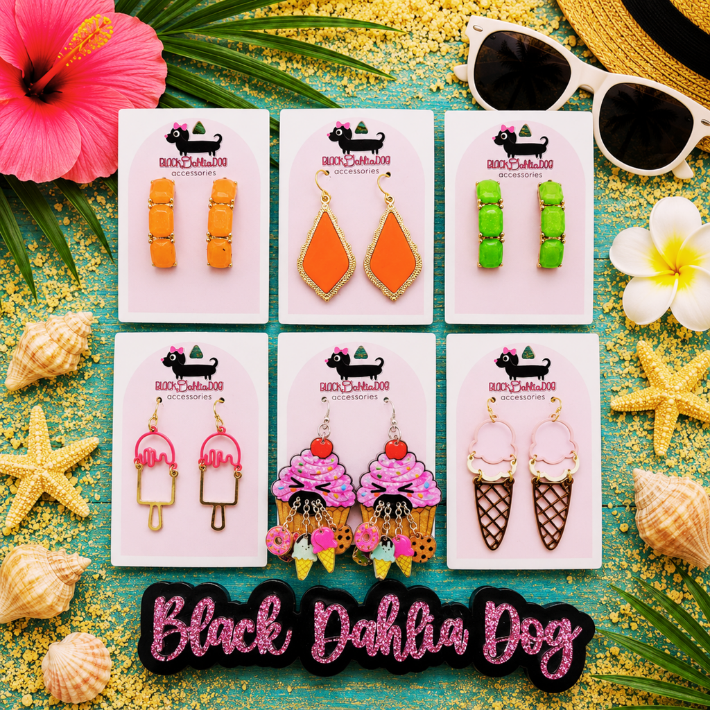 Summer Chic Multi Media Earrings