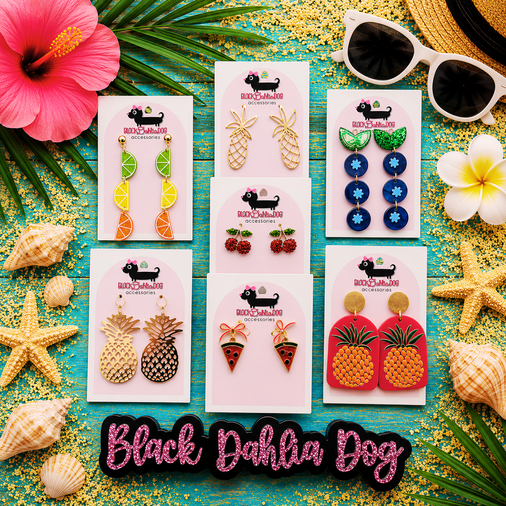 Summer Chic Multi Media Earrings