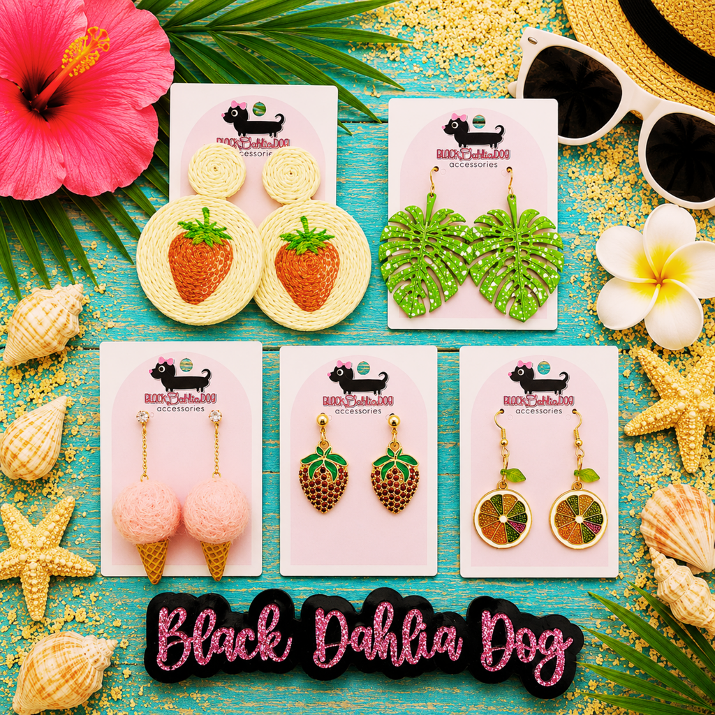 Summer Chic Multi Media Earrings
