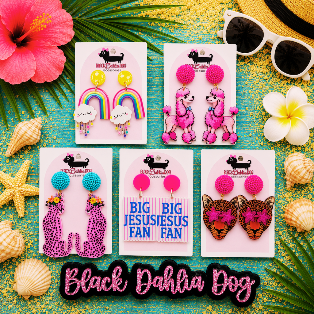 Summer Chic Multi Media Earrings