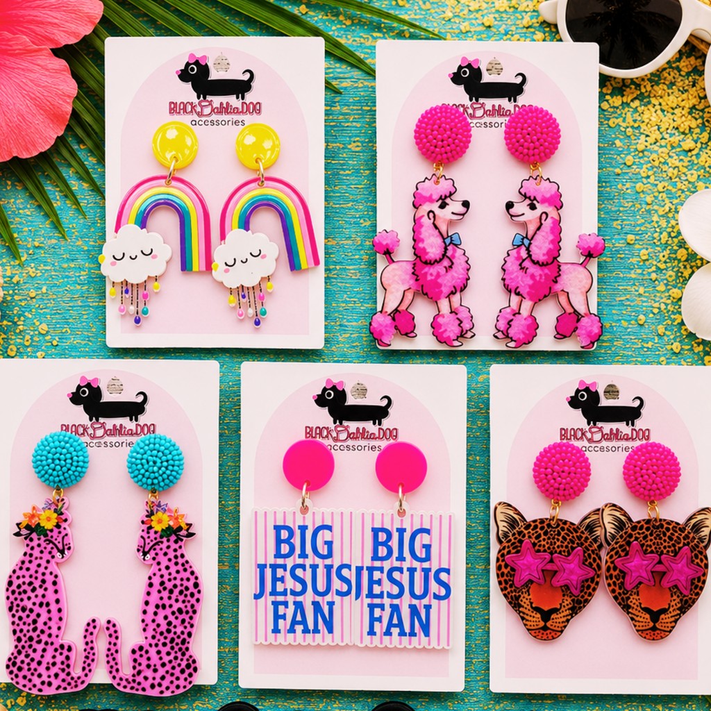 Summer Chic Multi Media Earrings