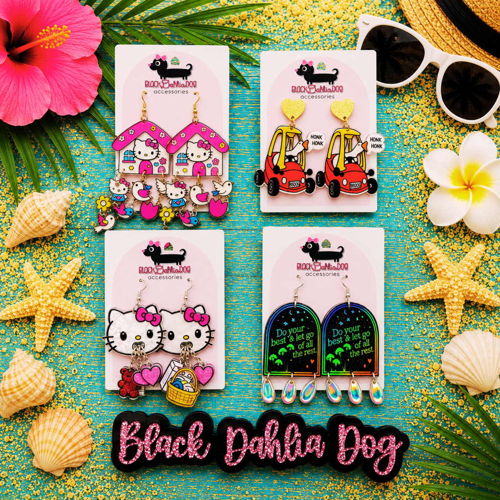 Summer Chic Multi Media Earrings
