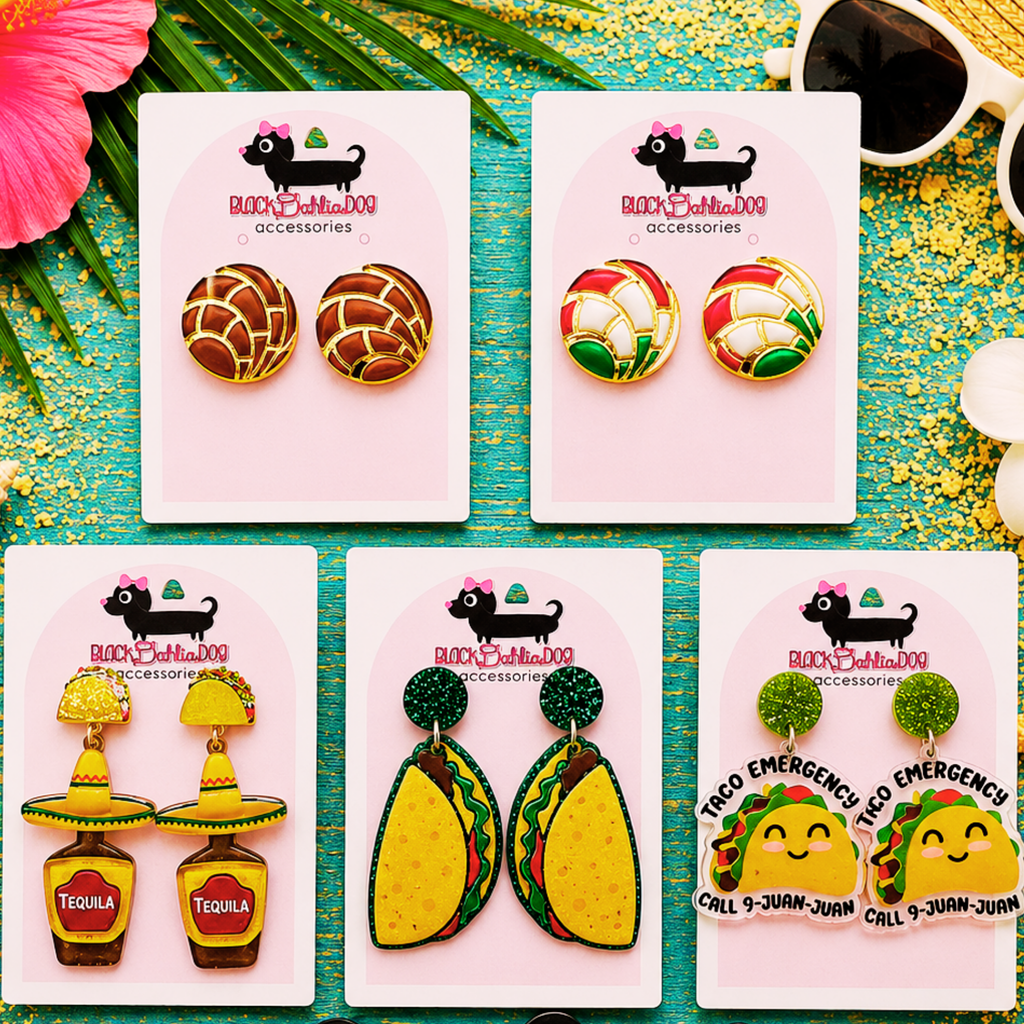 Summer Chic Multi Media Earrings