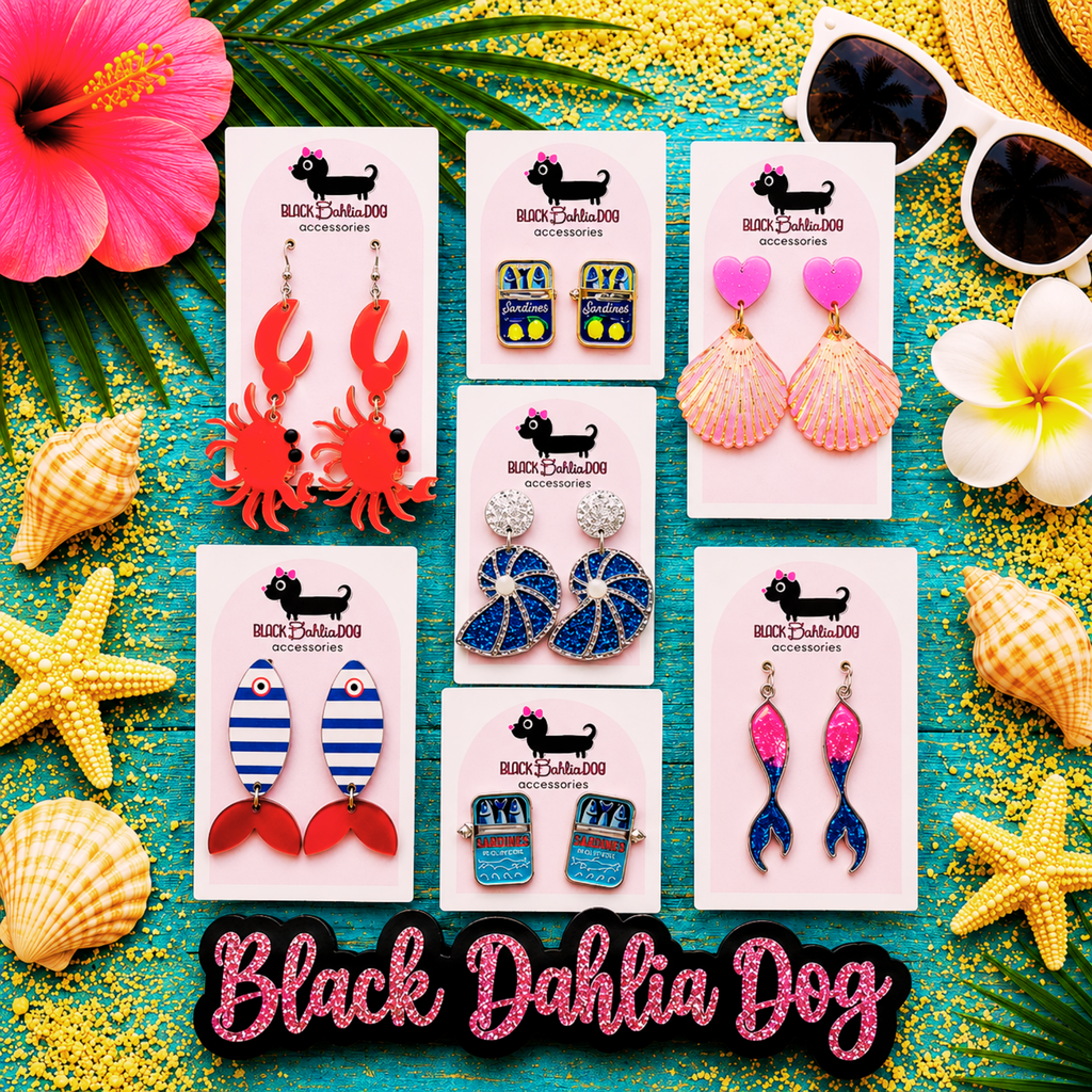 Summer Chic Multi Media Earrings