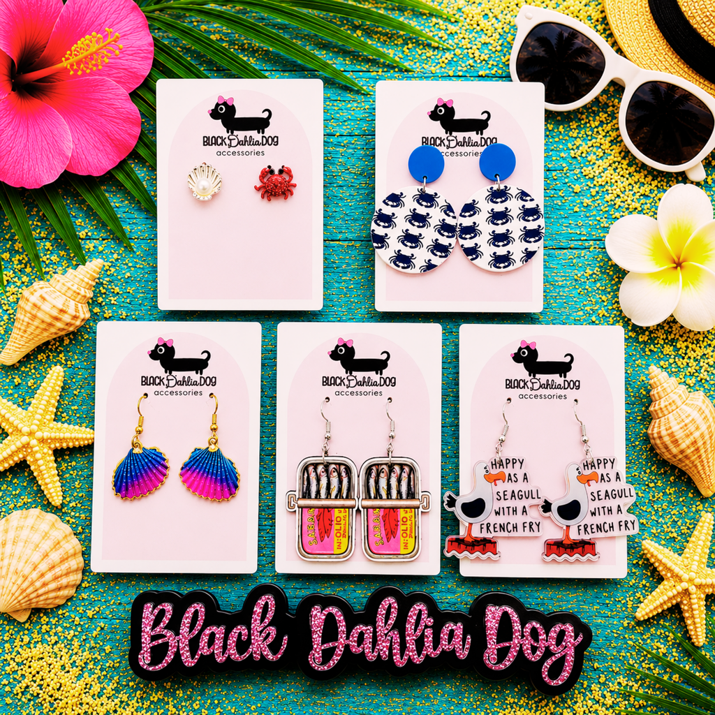Summer Chic Multi Media Earrings