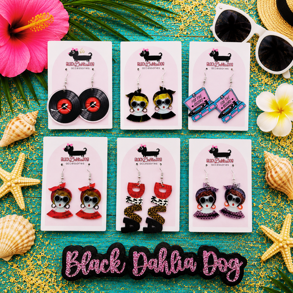 Summer Chic Multi Media Earrings
