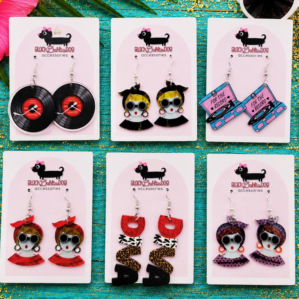 Summer Chic Multi Media Earrings