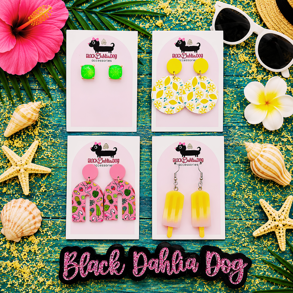 Summer Chic Multi Media Earrings