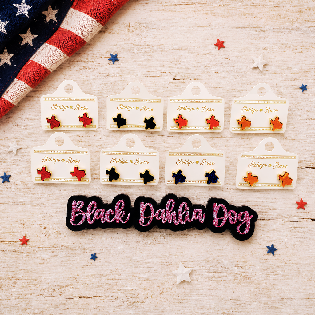 State of Druzy Texas Stud Earrings