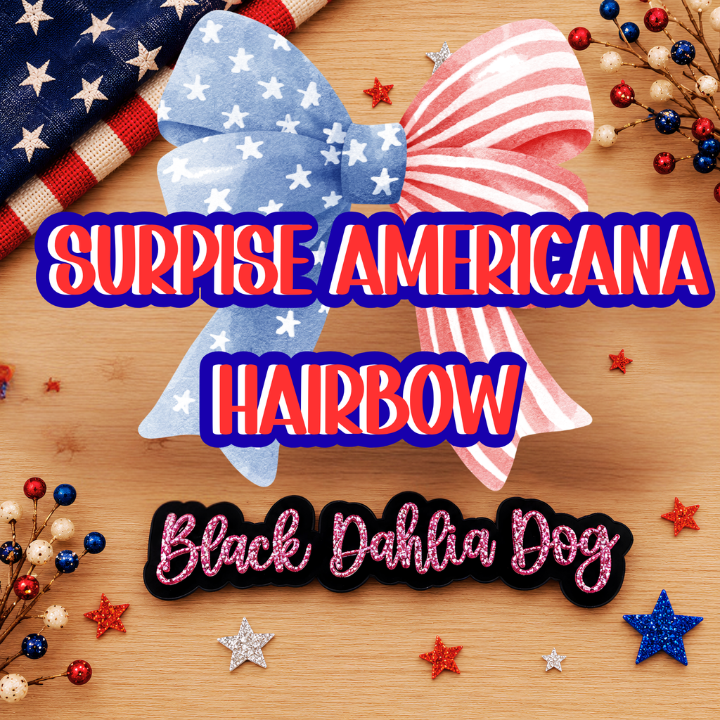 Surprise Americana Fabric Bow