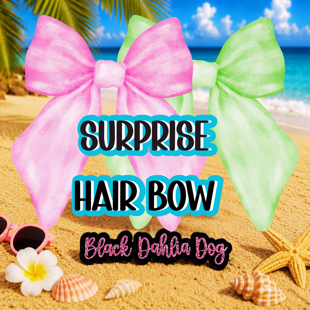 Surprise Fabric Hair Bow
