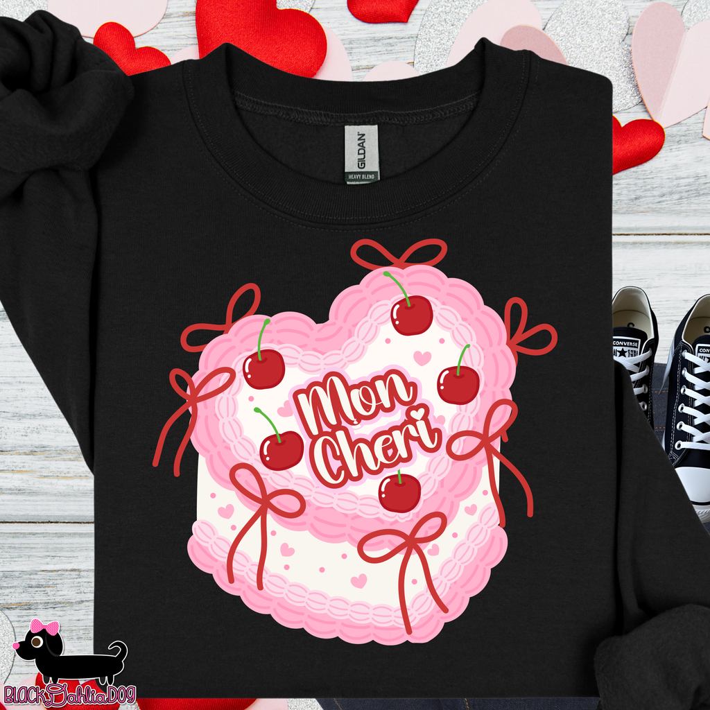 Mon Cheri Valentine's Day Sweatshirt