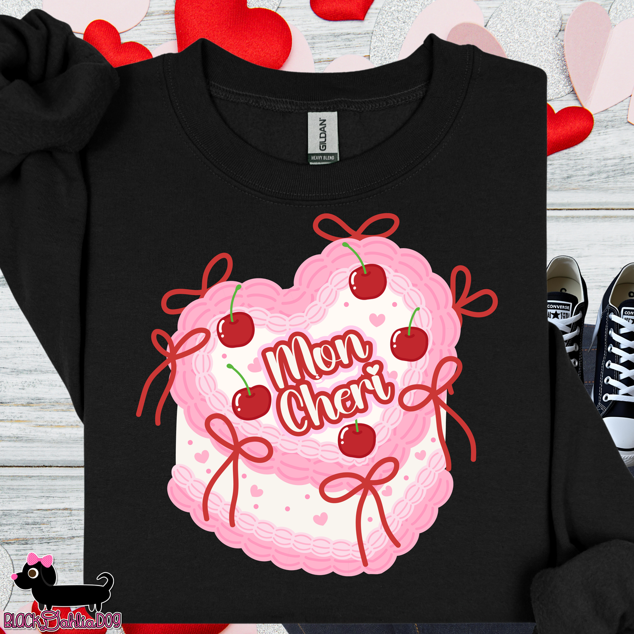 Mon Cheri Valentine's Day Sweatshirt